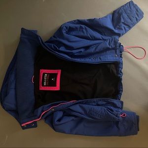 Blue and Pink Hollister Puffer Jacket!- or best offer